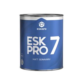 Краска для стен Eskaro A-VALGE, белый цв., 0.9 л