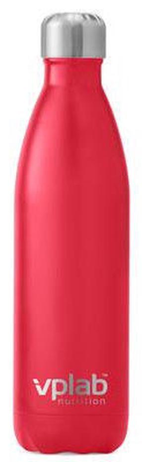 Joogipudelid- ja sheikerid VPLab Metal, punane v., roostevaba teras, 0.5 l