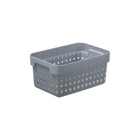 Uzglabāšanas kaste NHG Seoul 60230809, 4.85 l, bēša krās., 26 x 18 x 12.6 cm
