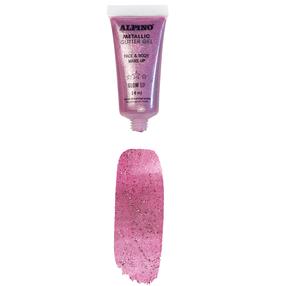 Grimo dažai Alpino Fiesta Metallic Rosa, rožinė sp.