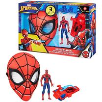 Rinkinys vaidmenų žaidimui, superherojus Hasbro Spiderman Web Action, mėlyna sp./raudona sp.