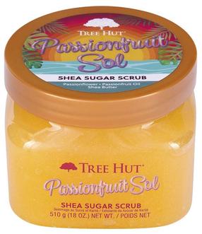Keha kooriv kreem Tree Hut Passionfruit Sun, 510 g