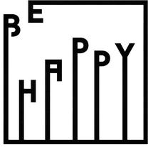 Sienos dekoracija Wallity Happy, 40 cm x 40 cm