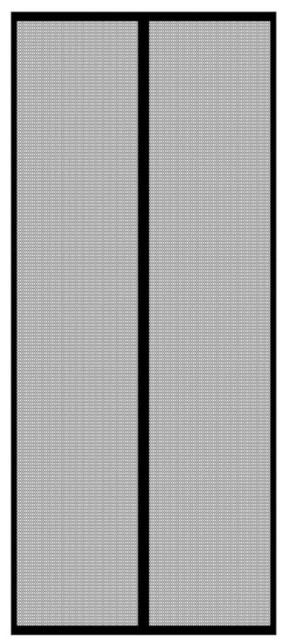 Tinklelis nuo vabzdžių, juoda sp., 210 cm x 100 cm
