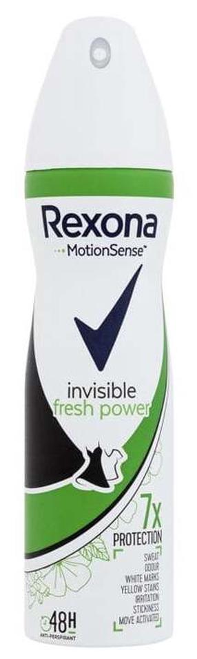 Ķermeņa dezodorants Rexona Invisible Fresh Power, 150 ml