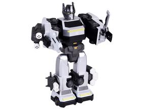 Transformer 2in1 Magnet Mecha ZA6009, 18 cm, valge v.