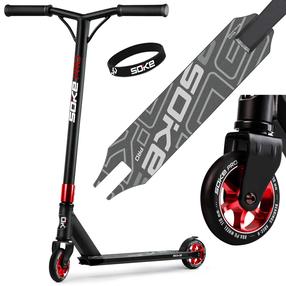 Трюковой самокат Söke Pro, красный цв.