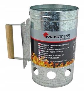 Kokogļu aizdedzes trauks Master Grill & Party MG120, 17 cm x 17 cm x 28 cm