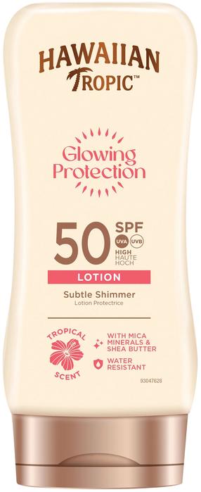 Лосьон для ухода за загаром для тела Hawaiian Tropic Glowing Protection SPF50, 170 мл