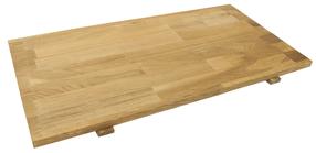 Pagarinājuma plāksne Home4you Chicago New, 95 cm x 45 cm, ozola krās.
