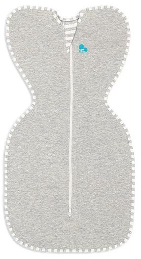 Тонкий спальный мешок для младенца Love To Dream Swaddle Up Etap 1, серый цв., 60 см