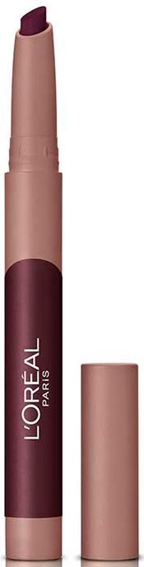 Lūpu krāsa L’Oréal Paris Matte Lip Crayon, 1.2 g, bordo krās., 116 cherryfic