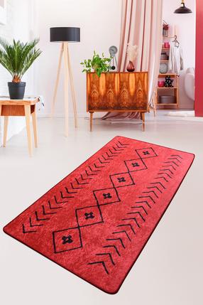 Kiliminis takas Conceptum Hypnose Fiona Red, juoda sp./raudona sp., 200 cm x 80 cm