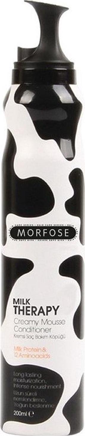 Matu putas, kondicionieris Morfose Milk Therapy Creamy Mousse, 200 ml