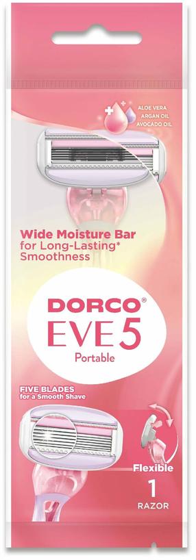 Лезвие бритвы, одноразовый Dorco Eve 5 Portable