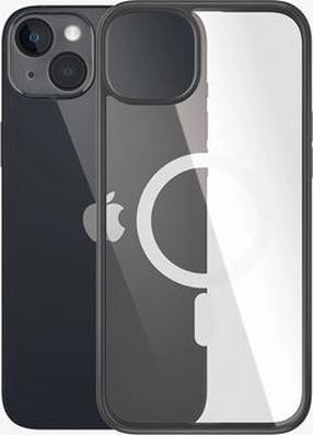 Чехол для телефона PanzerGlass ClearCase with Black Frame MagSafe Compatible, прозрачный цв./черный цв., Apple