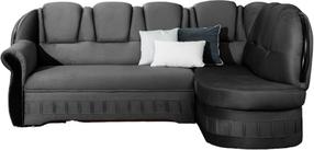 Kampinė sofa Lord Nube 6, tamsiai pilka sp., dešininė, 180 x 243 cm x 105 cm
