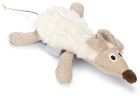 Minkštas žaislas katėms Beeztees Mouse Kate 440666, smėlio sp., 17 cm