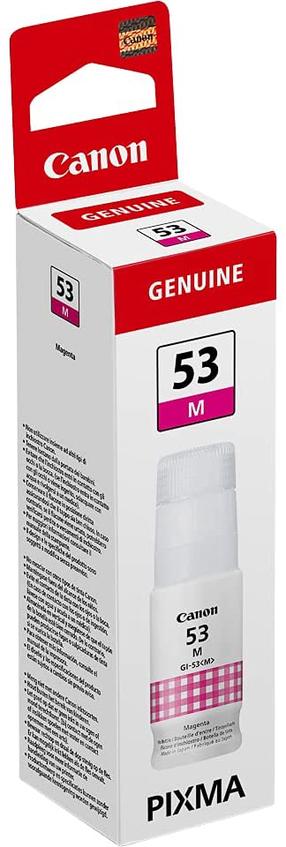 Tinte Canon GI-53M, fuksīna (magenta) krās., 60 ml