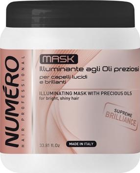 Kaukė plaukams Numero Illuminating With Precious Oils, 1000 ml