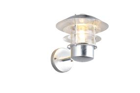 Sieninis lauko šviestuvas Trio Ruvuma, 10W, E27, IP44, sidabro sp., 22 cm x 23.5 cm