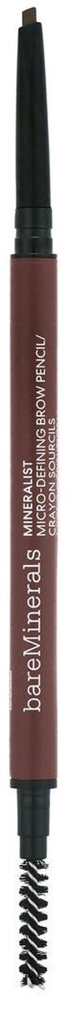 Uzacu zīmulis Bare Minerals Mineralist, 0.08 g, tumši brūna krās. coffee