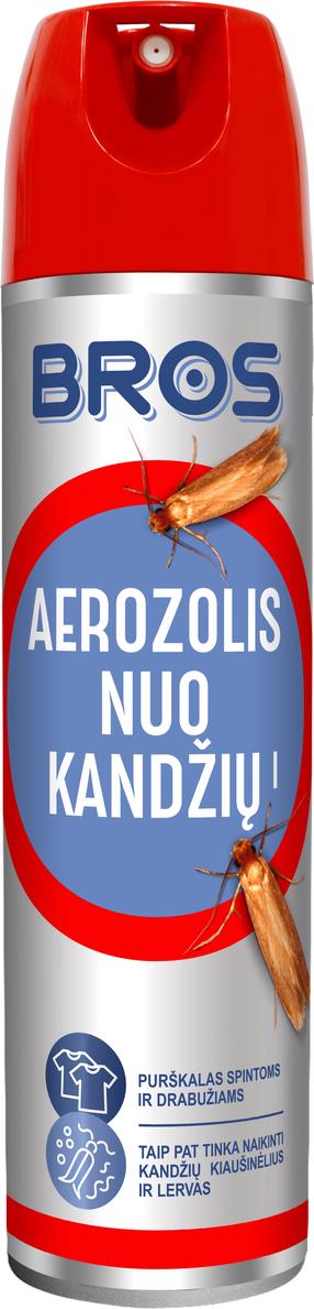 Aerosols pret kodēm Bros, 150 ml