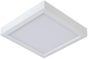 Lampa plafons Lucide Tendo-Led 07106/18/31, LED, 3000 °K, 1 x 18 W, balta krās. / balta krās., 22 x 22 cm