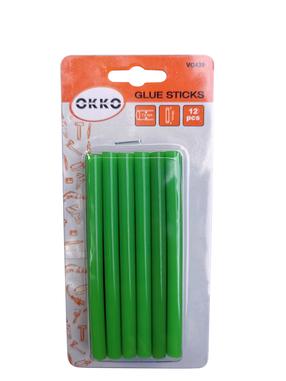 Клеевые стержни Okko, 100 мм x 7.2 мм, 12 шт.