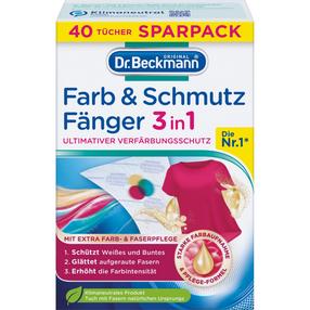 Veļas salvetes Dr. Beckmann 3in1 40vnt