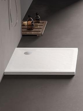 Dušo padėklas Magnifity Milde Stone, 90 cm x 90 cm