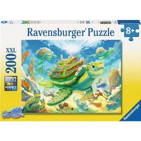 Dėlionė Ravensburger Magical Deep Sea, 36 cm x 49 cm, 200 vnt., įvairių spalvų