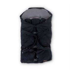 Plonas miegmaišis kūdikiui BabyTrold 4in1 Mini Combi 15-03S, juoda sp., 75 cm x 29 cm