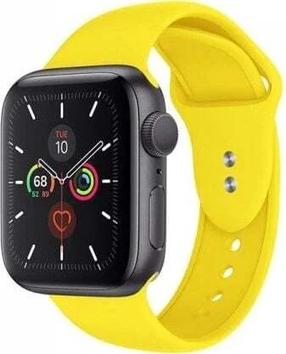 Dirželis Crong, Apple Watch Band 38/40mm, geltona sp.