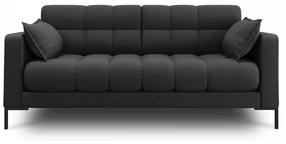 Sofa Micadoni Home Mamaia 2 Seats, tamsiai pilka sp., 152 x 92 cm x 75 cm