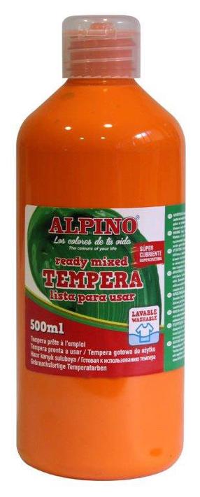 Krāsa guašas Alpino Tempera, 500 ml, 1 kr.