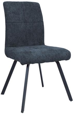 Valgomojo kėdė Home4you Agata, matinė, mėlyna sp., 59 cm x 48 cm x 91 cm