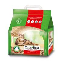 Kačių kraikas Cat's Best Original, medienos drožlių (sušokantis), 4.3 kg, 10 l