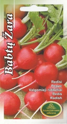 Семена, редис Babty Žara, 5 г