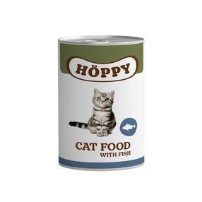 Влажный корм для кошек Höppy, рыба, 0.415 кг