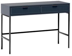 Konsolinis staliukas Eleganzo LS-9, mėlyna sp., 40.6 cm x 110 cm x 78.8 cm
