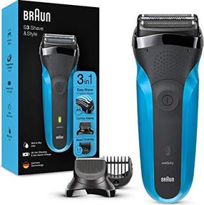 Barzdaskutė Braun 310BT WD, ni-mh, mėlyna sp./juoda sp.