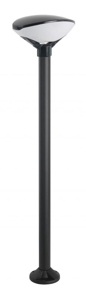 Pastatomas lauko šviestuvas Su-Ma Teo 1, 60W, E27, IP54, balta sp., 33 cm x 169 cm