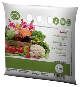 Удобрения универсальные Baltic Agro, гранулированные, 4 кг