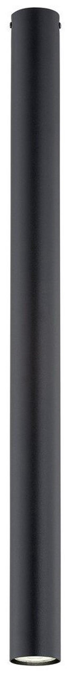 Lampa griesti Emibig Tecno 1XXL 1316/1XXL, GU10, 1, melna krās. / melna krās., 6 x 80 cm
