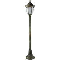 Pastatomas lauko šviestuvas Domoletti EL-180PE2, 60W, E27, IP44, aukso sp., 17 cm x 100 cm
