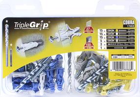 Tüübel Cobra, on mõeldud gk plaatidele jaoks/universaalsed, 6 mm x 39 mm, 50 tk