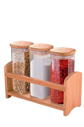 Pārtikas uzglabāšanas konteineru komplekts Hermia MCH0009876, 0.35 l, caurspīdīga krās.