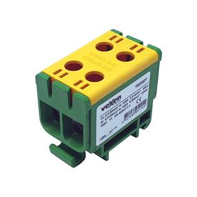 Соединительный блок Vexen Electric TS2050Y, 2x2,5-50 mm², желтый цв./зеленый цв.