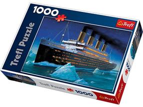 Dėlionė Trefl Titanic 10080, 27 cm x 40.1 cm, 1000 vnt., įvairių spalvų